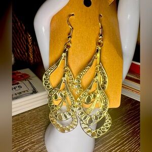 Gold Dangle Earrings